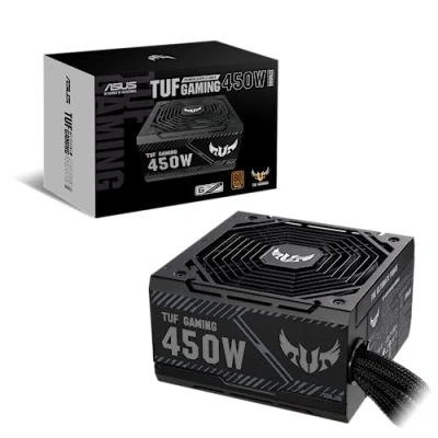 Afbeelding van ASUS TUF Gaming 450 W brons voeding (axiale ventilatoren met dubbele kogellagers, militaire certificering, PCB beschermcoating, 0 dB technologie, zwart