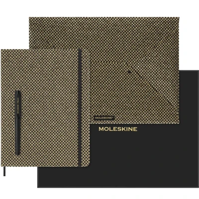 Afbeelding van Moleskine LE Shine Collection Ongedateerde Planner Goud Bundel XL (18x25cm) Harde Kaft (Collector&#039;s Box)