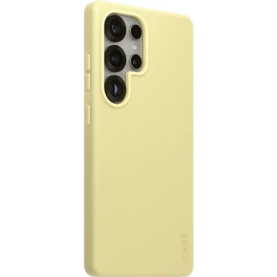 Afbeelding van PanzerGlass CARE Fashionable Backcover Samsung Galaxy S25 Ultra Chardonnay Inductieve lading, Stootbestendig