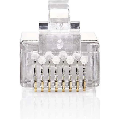Afbeelding van RJ45 connector Cat5e S/FTP (Voor stugge kern, 10 stuks)
