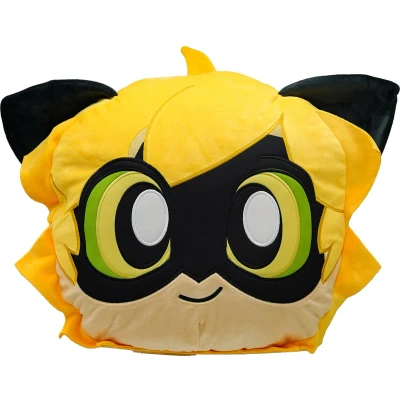 Afbeelding van Miraculous Car Noir 40cm Kwami Pillows