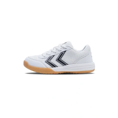 Afbeelding van Hummel Multiplay FLEX LC Tennisschoenen voor alle ondergronden kinderen, Maat: 30, White black Kunststof/ textiel