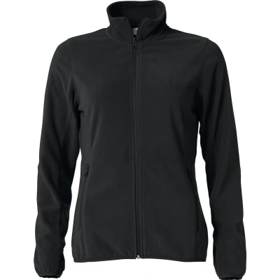Afbeelding van Clique Basic Micro Fleece Jacket Women 023915 Zwart