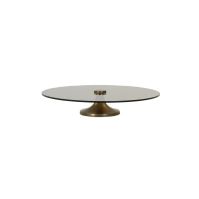 Afbeelding van Light &amp; Living Schaal DANULA Ø40x9cm Bruin