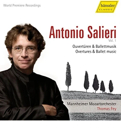 Afbeelding van Mannheimer Mozartorchester, Thomas Fey Salieri: Overtüren Und Ballettmusik (CD)