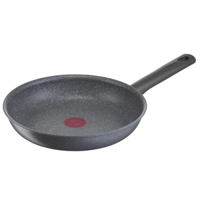 Afbeelding van Tefal Pan 26 cm, inductie, antiaanbaklaag, thermo signaal, gemakkelijk te reinigen, gezond koken, gemaakt in Frankrijk, Natural On G2800502, Lavinia grijs