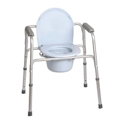 Afbeelding van Comfortabele stoel met 4 functies in 1 toiletzitting voor douche