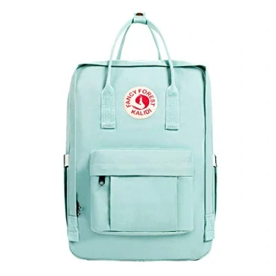 Afbeelding van KALIDI Lichte unisex laptoprugzak, waterdicht, voor 15 inch laptops., Groene munt, 43,2 cm (17&quot;)