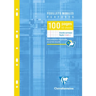 Afbeelding van CLAIRFTN METRICS 50 FEUIL MOB A4 SY