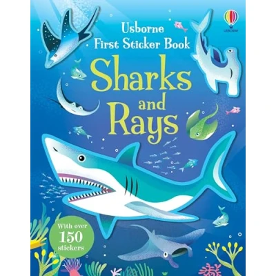 Afbeelding van First Sticker Books Book Sharks and Rays