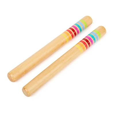 Afbeelding van Small Foot Houten Gekleurde Drumstokken