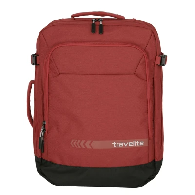 Afbeelding van Travelite Kick Off Cabin Size Duffle/Backpack red Weekendtas