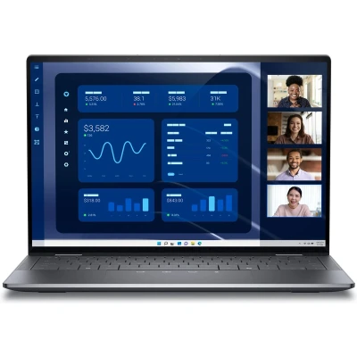 Afbeelding van DELL Latitude 9450 2 in 1 Intel Core Ultra 7 165U Hybride (2 1) 35,6 cm (14&quot;) Touchscreen Quad HD+ 16 GB LPDDR5x SDRAM 512 SSD Wi Fi (802.11be) Windows 11 Pro Grijs