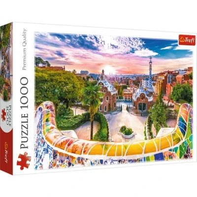 Afbeelding van Trefl 1000 Sunset over Barcelona, Spain