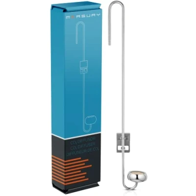 Afbeelding van Measury CO2 diffuser voor aquarium, roestvrij staal, 400 mm
