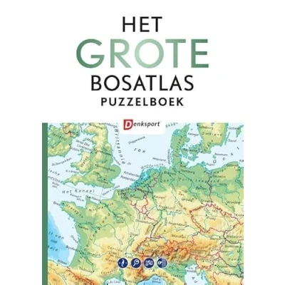 Afbeelding van Het Grote Bosatlas puzzelboek