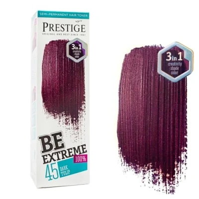 Afbeelding van Extreme haartoner, semi permanent, kleur 45, Dark Tulip zonder ammoniak, parabenen en PPD