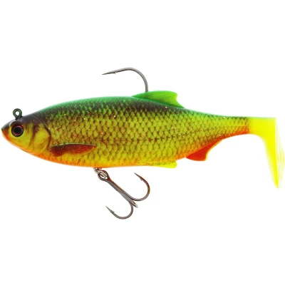 Afbeelding van Westin Ricky The Roach Shadtail R2F Firetiger Rudd 14cm