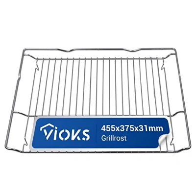 Afbeelding van VIOKS HEZ634000 Reserverooster voor Bosch oven 00577170 455 x 375 mm roestvrij staal
