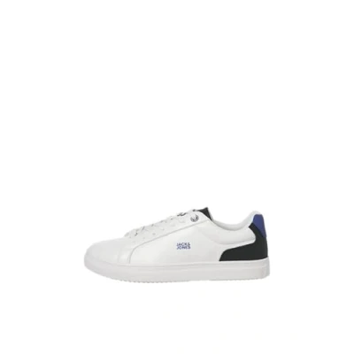 Afbeelding van Jack &amp; Jones Jfwlancaster Sneakers laag, Heren, Maat: 46, White/verdant green Pu