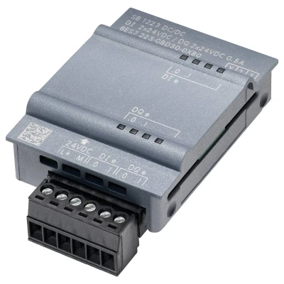Afbeelding van Siemens S7 1200 SB 1222 6ES7222 1BD30 0XB0 Digitale PLC uitvoermodule 24 V