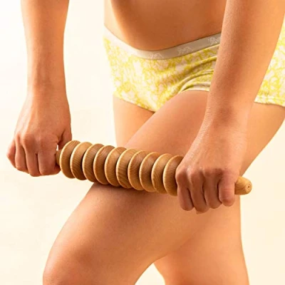 Afbeelding van Tuuli Houten schijf massageroller cellulitis