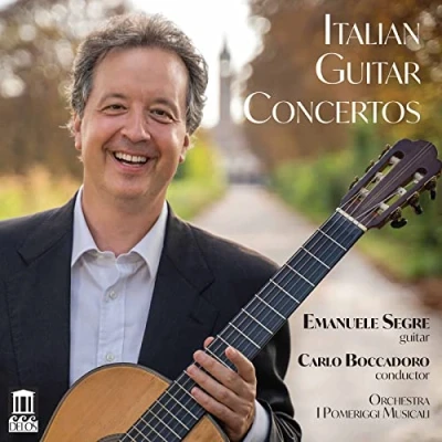 Afbeelding van Emanuele Segre, Orchestra I Pomeriggi Musicali Italian Guitar Concertos (CD)