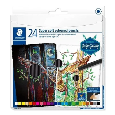 Afbeelding van STAEDTLER Design Journey super soft kleurpotlood set 24 st