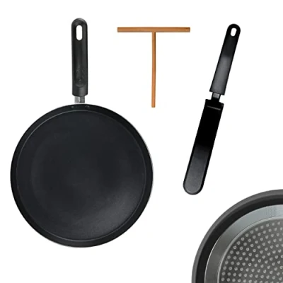 Afbeelding van Pannenkoekenpan Met Toebehoren Inductie Ø 28 cm