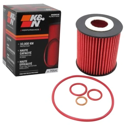Afbeelding van K&amp;N Filters HP 7054 Oliefilter Filter insert BMW: 3 Coupe, Touring, Saloon