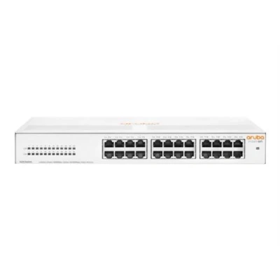 Image de HPE Networking Instant On 1430 24G Switch Commutateur non géré 24 x 10/100/1000 de bureau, Montable sur rack, fixation murale BTO