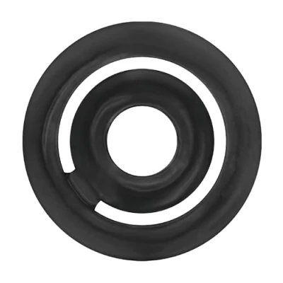 Afbeelding van Addicted Toys Potenz C Ring Penis Black Cock Sex Toy for Man Couple