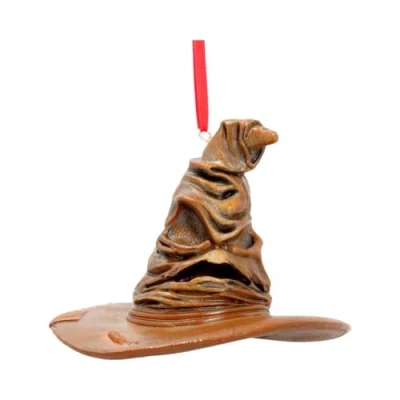 Afbeelding van Nemesis Now Harry Potter Sorting Hat Hangende Kerstboomversiering 9cm