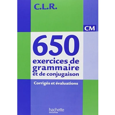 Afbeelding van CLR 650 Excercices de grammaire CM corrigés