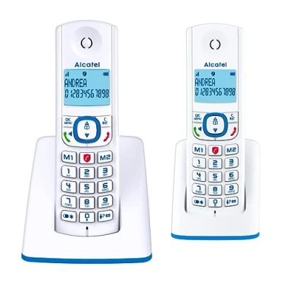 Image de Téléphone fixe ALCATEL F 530 DUO BLEU