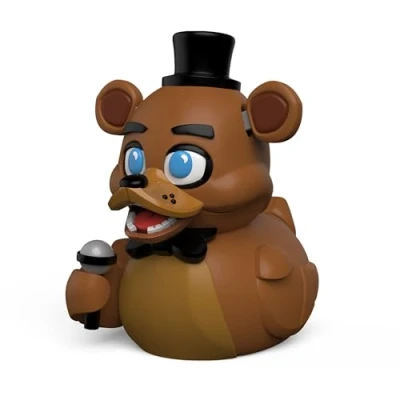 Afbeelding van TUBBZ Eerste editie: Five Nights At Freddy&#039;s Freddy Fazbear Rubber Duck Figuur Cosplay