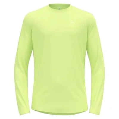 Afbeelding van Odlo Laufshirt voor heren, lange mouwen, essentieel, thermisch, sportshirt, middenlaag, fitnessshirt heren