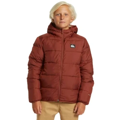 Afbeelding van Quiksilver Scaly Reversible Youth Winterjas voor kinderen, Maat: 164, Brown