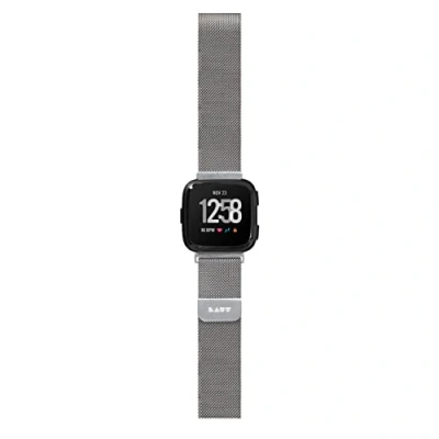 Afbeelding van Laut Steel Loop Horlogeband voor de Fitbit VERSA Zilver Staal
