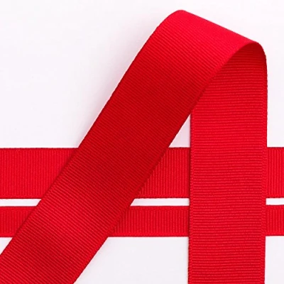 Afbeelding van Italian Options Grosgrain lint, 38 mm x 10 m, rood