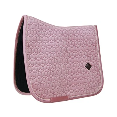 Image de Kentucky Tapis de Selle pour le Saut Velours Vieux Rose Full