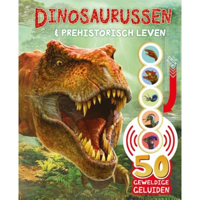 Afbeelding van Uitgeverij rebo geluidenboek dinosaurussen en prehistorisch leven