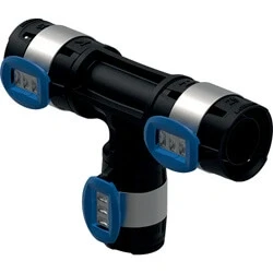 Afbeelding van Geberit FlowFit perskoppeling T stuk 32 x 16