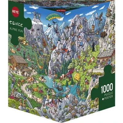 Afbeelding van Puzzel Alpine Fun 1000 3hkg Heye 29680