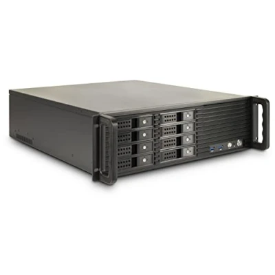 Afbeelding van Inter Tech 3U 3508 Rack zwart