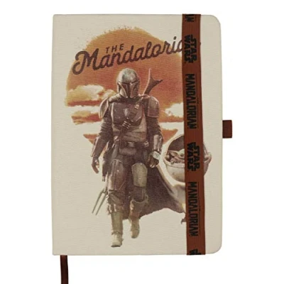 Afbeelding van Schrijfblok The Mandalorian Beige A5
