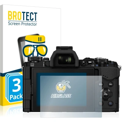 Afbeelding van BROTECT Screenprotector voor Olympus OM D E M5 Mark II Folie Beschermfolie Beschermglas transparant (3 Stuks)