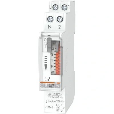 Afbeelding van Suevia DinO One RD DIN rail schakelklok Analoog 230 V/AC 16 (4) A/250 V
