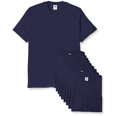 Afbeelding van FRUIT OF THE LOOM Heren T Shirt Original T., marineblauw, L