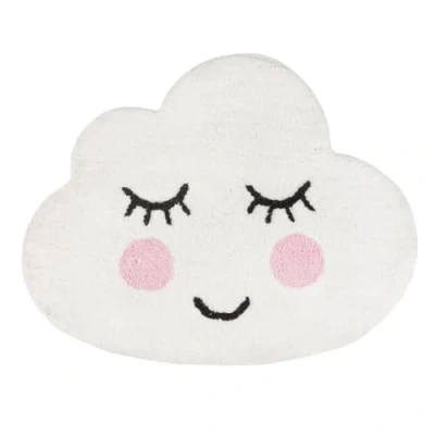 Afbeelding van Sass &amp; Belle vloerkleedje Glimlachend Wolkje kleedje Sweet Dreams voor de kinderkamer